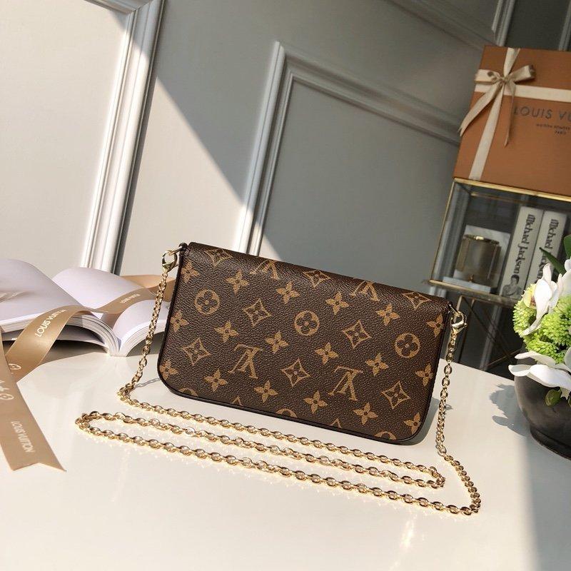 FÉLICIE POCHETTE モノグラムキャンバス