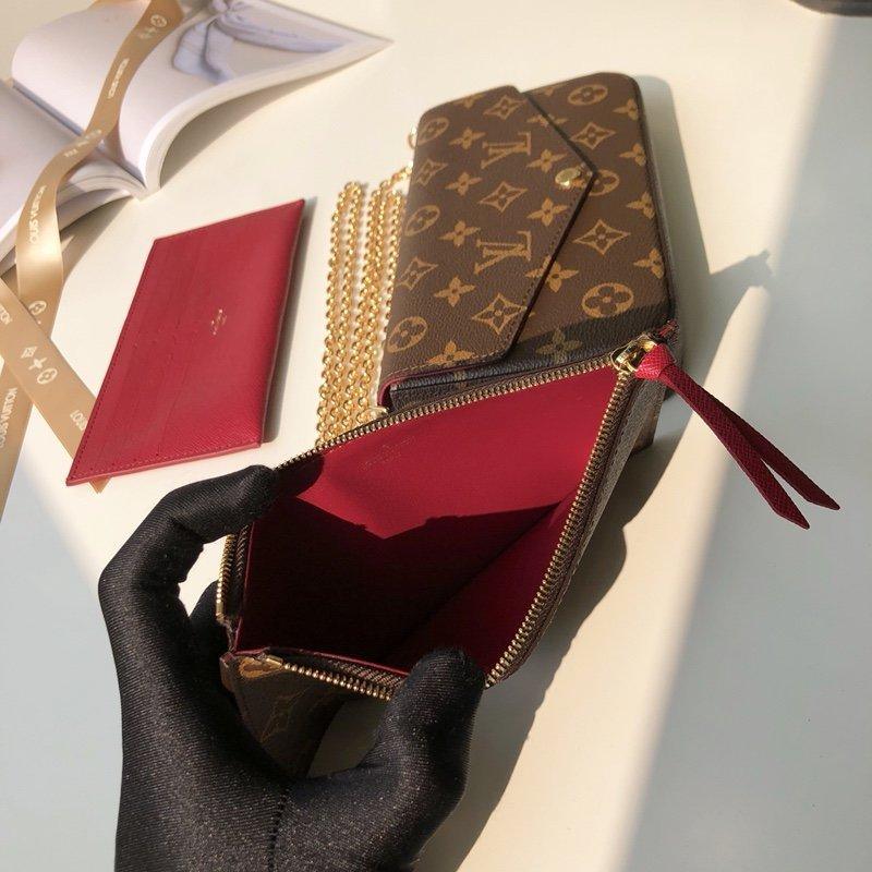 FÉLICIE POCHETTE モノグラムキャンバス
