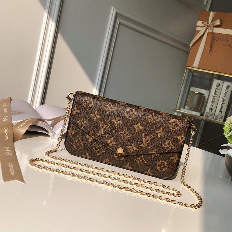 FÉLICIE POCHETTE モノグラムキャンバス